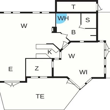 6 Person In بيت للعطل Oksbøl